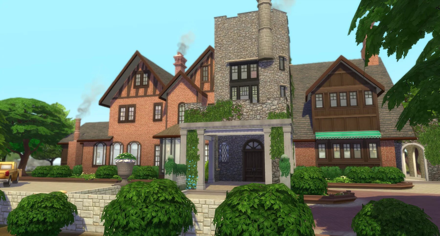 Симс 4 мод особняк. Симс 4 поместье. bisham manor hill house. дом майклсонов в симс 4. симс 4 английский особняк.