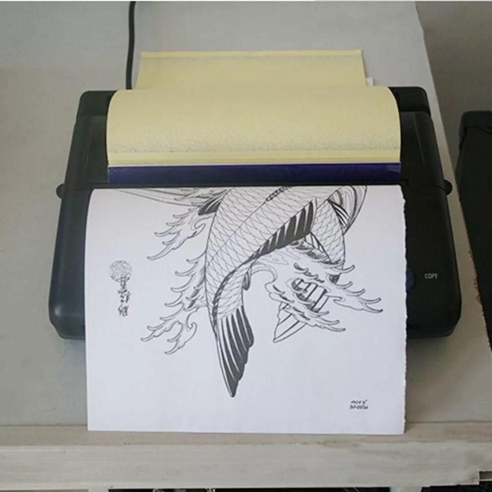 Как сделать тату с принтера. Тату принтер трафаретный трансферный. tattoo stencil printer ats600. трансферная бумага для принтера. трансферный принтер для тату.
