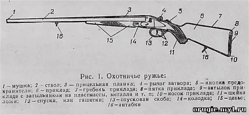 Охотничье ружье требования. Части охотничьего ружья ИЖ 27м схема. Части охотничьего ружья ИЖ 27м. Охотничьё ружьё ИЖ-27 составные части. Составные части ружья ИЖ 17.