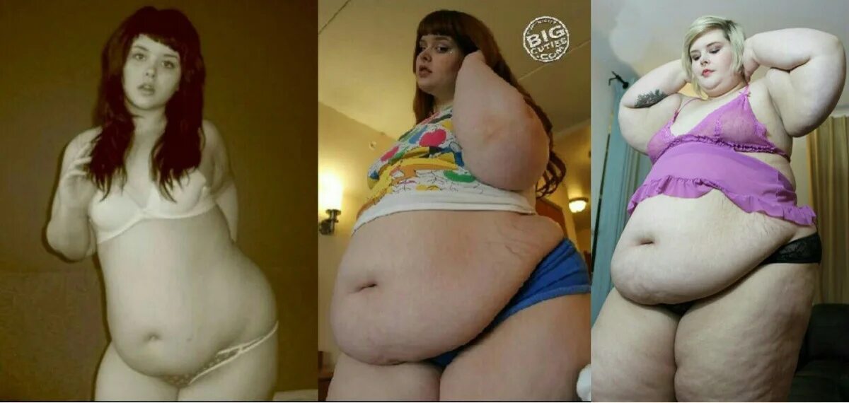 Feedee weight gain progress