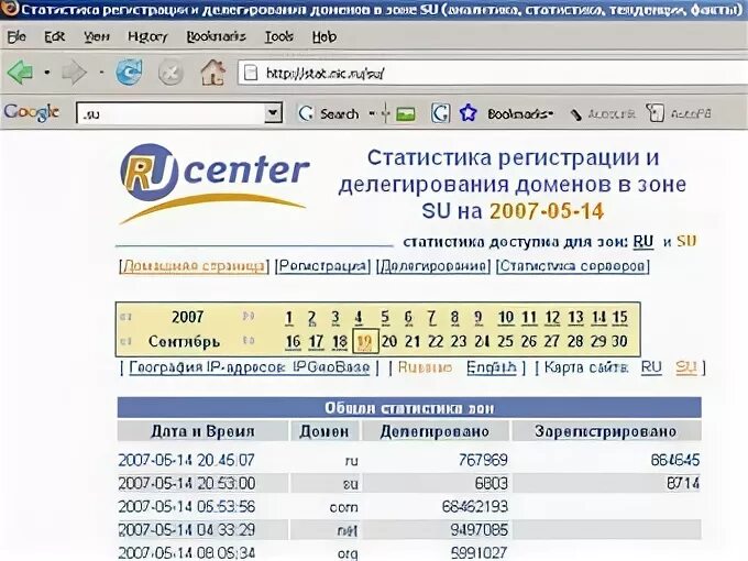 Доменная зона su