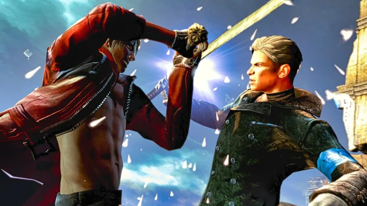 Dante vs leon. Неро devil may cry 4. Dmc 2001. Данте devil may cry. Дмс 5 геймплей.