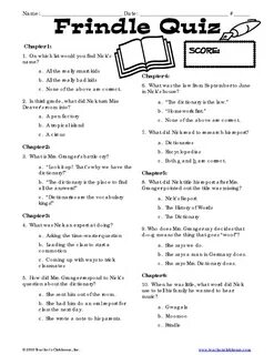 Read the quiz and find
