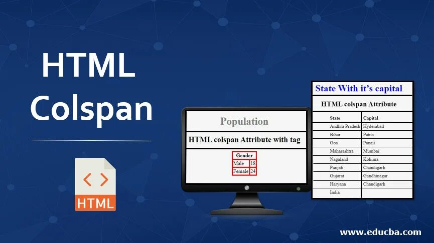 Атрибут colspan. Атрибут colspan