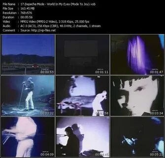 Depeche mode world in my