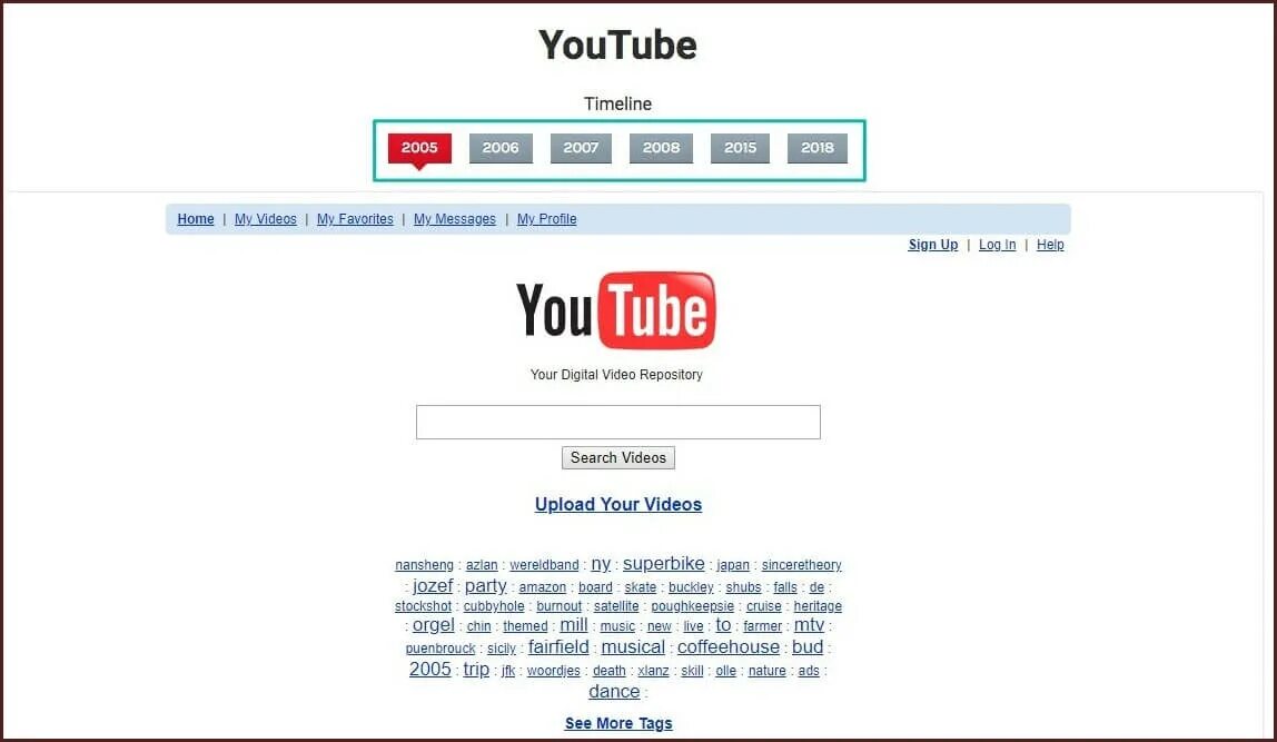 Ютуб 2005. Интерфейс ютуб 2005. Первая версия ютуба. Дизайн ютуба 2005.