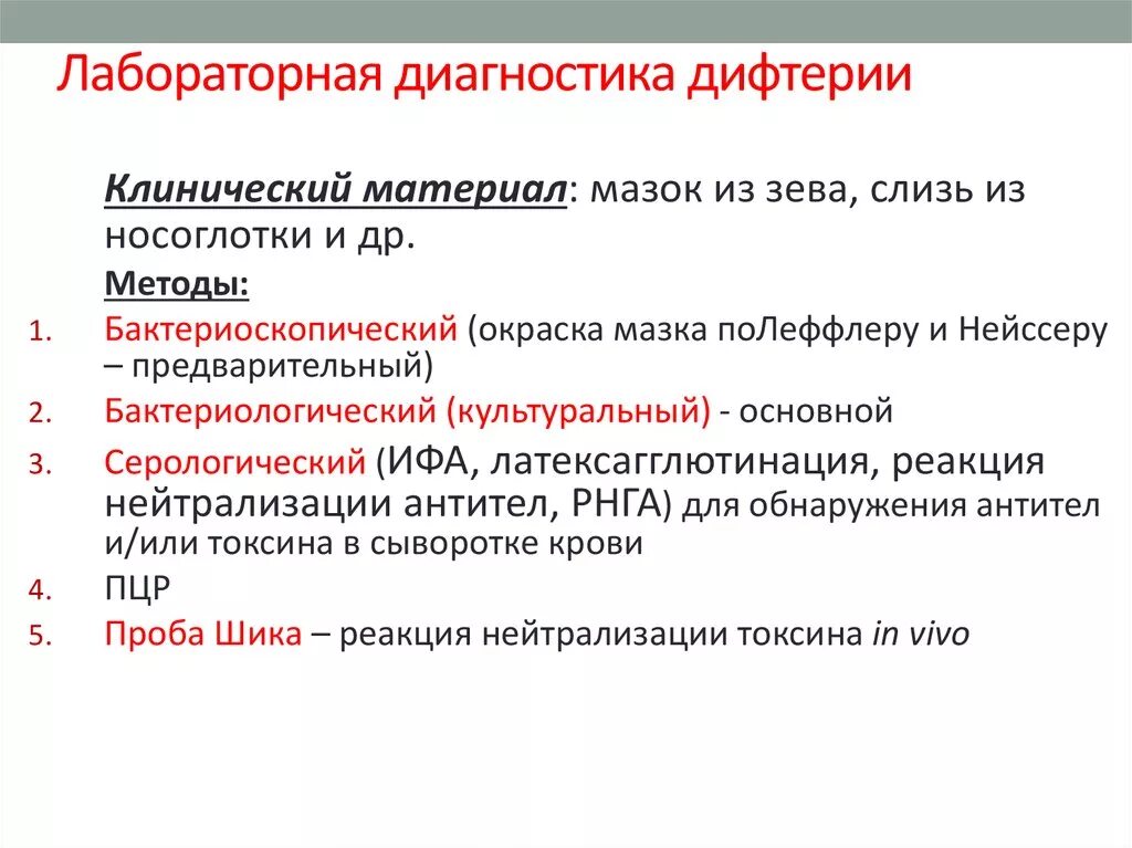 Серологический метод диагностики дифтерии. Дифтерия план обследования. Лабораторная диагностика дифтерии ротоглотки. Методы исследования при дифтерии. 2 этап бактериологического метода