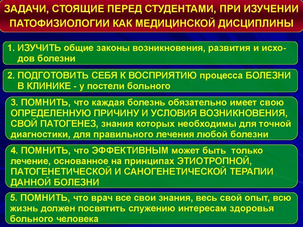 Клиническая патофизиология задачи. Задачи патологической физиологии. Предмет и задачи патофизиологии. Цели и задачи патологической физиологии.