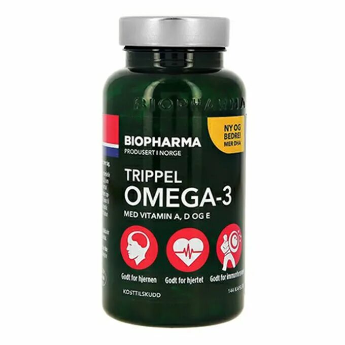 Омега 3 норвежская купить. Витамины Biopharma Trippel Omega-3. Biofarma Trippel Омега 3. Trippel Omega 3 Biopharma 144. Омега 3 Норвегия.