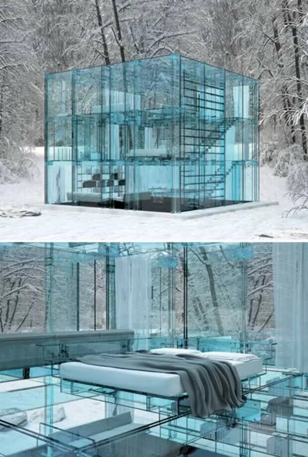 Если живешь в стеклянном доме. Дом из стекла Glass House, 2021. Стеклянный дом от Карло Сантамброджио. Стеклянный дом Филипа Джонсона. The Glass House, бюро Santambrogio Milano (Италия).