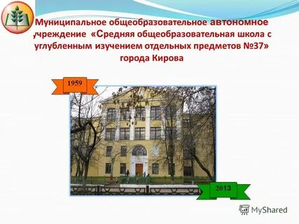 Школа 37 киров