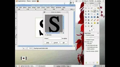 Шрифты для gimp
