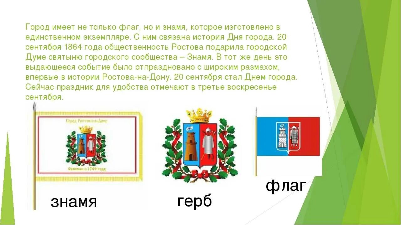 Описание герба ростова на дону. Герб Ростова-на-Дону описание. Герб и флаг города Ростова на Дону. Символ города Ростова на Дону. Флаг города Ростов на Дону.