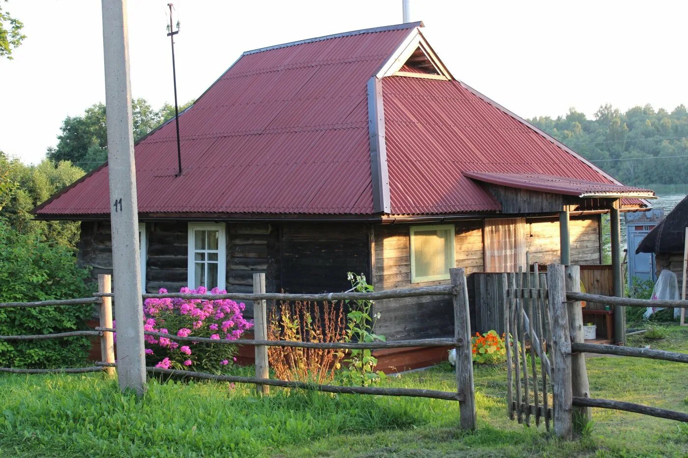 деревня под псковом