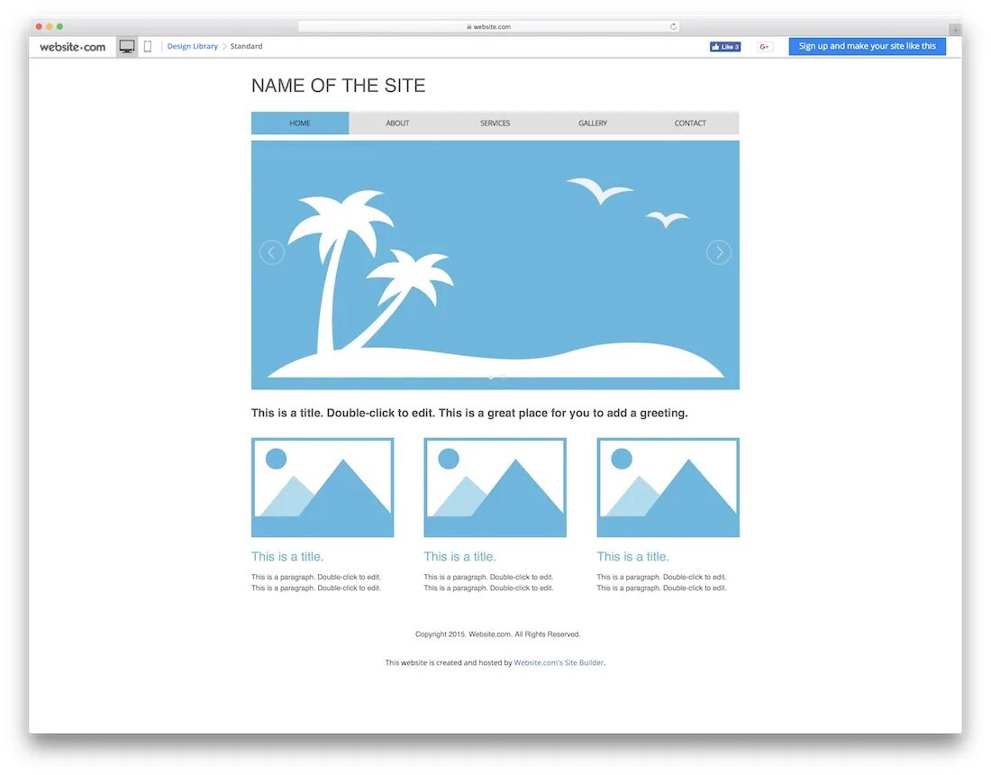 Blank website. Basic html template. _blank html.