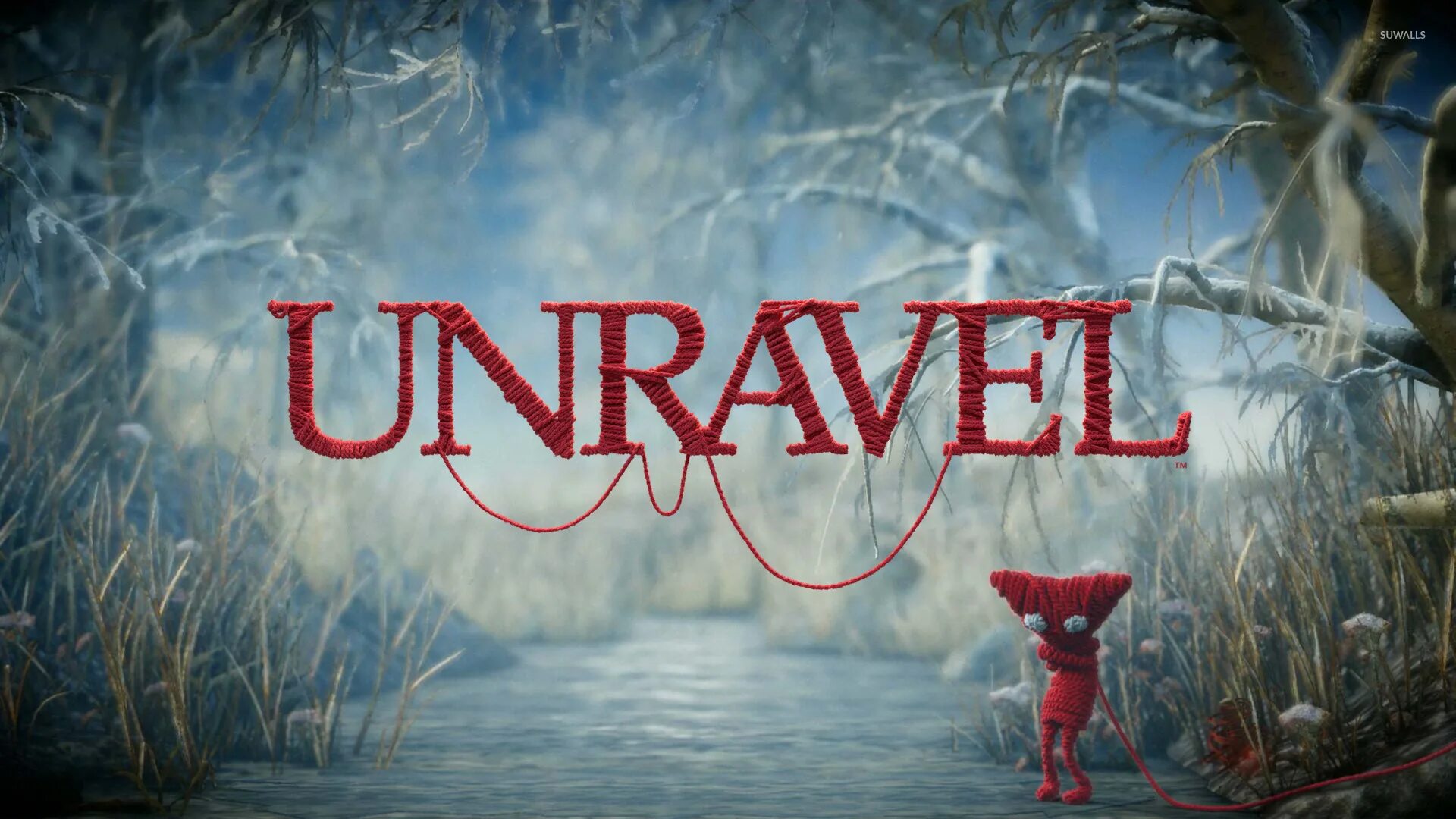 Игра про нитки. Унравел 2. Обложка игры Unravel two. Unravel картинки. Unravel обои на рабочий стол.