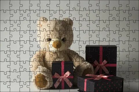 Teddy bear near