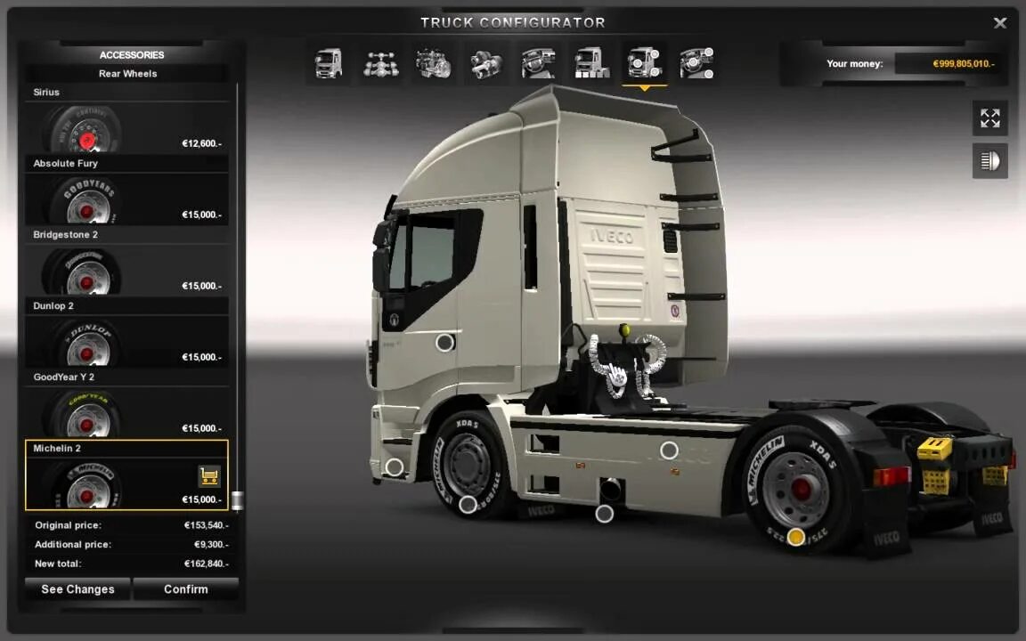Задний бампер для Euro Truck Simulator 2. Wheels Pack ETS 2. Michelin ETS 2. Евро трак симулятор 2 2012.