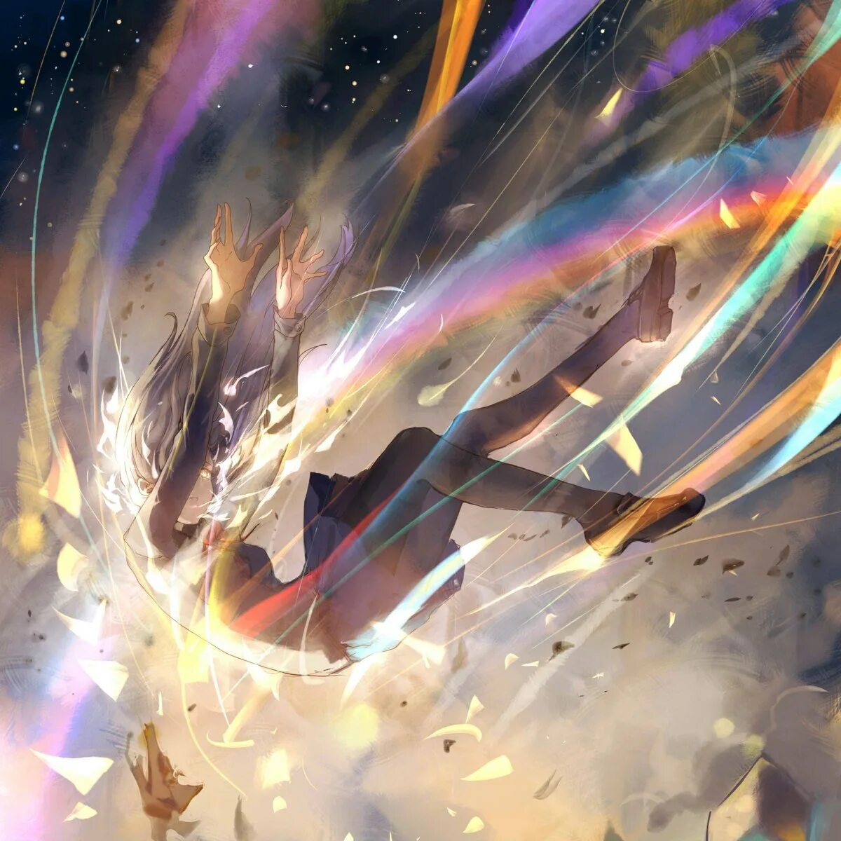 Falling her. Aether. aether art. aether 18 арт. aether aesthetic.