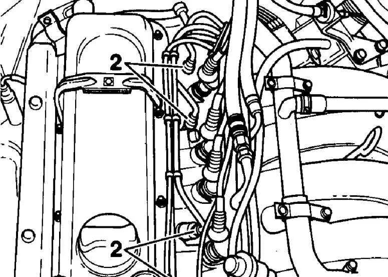 Ремонт Фольксваген Пассат Замена свечей зажигания VW Passat B5