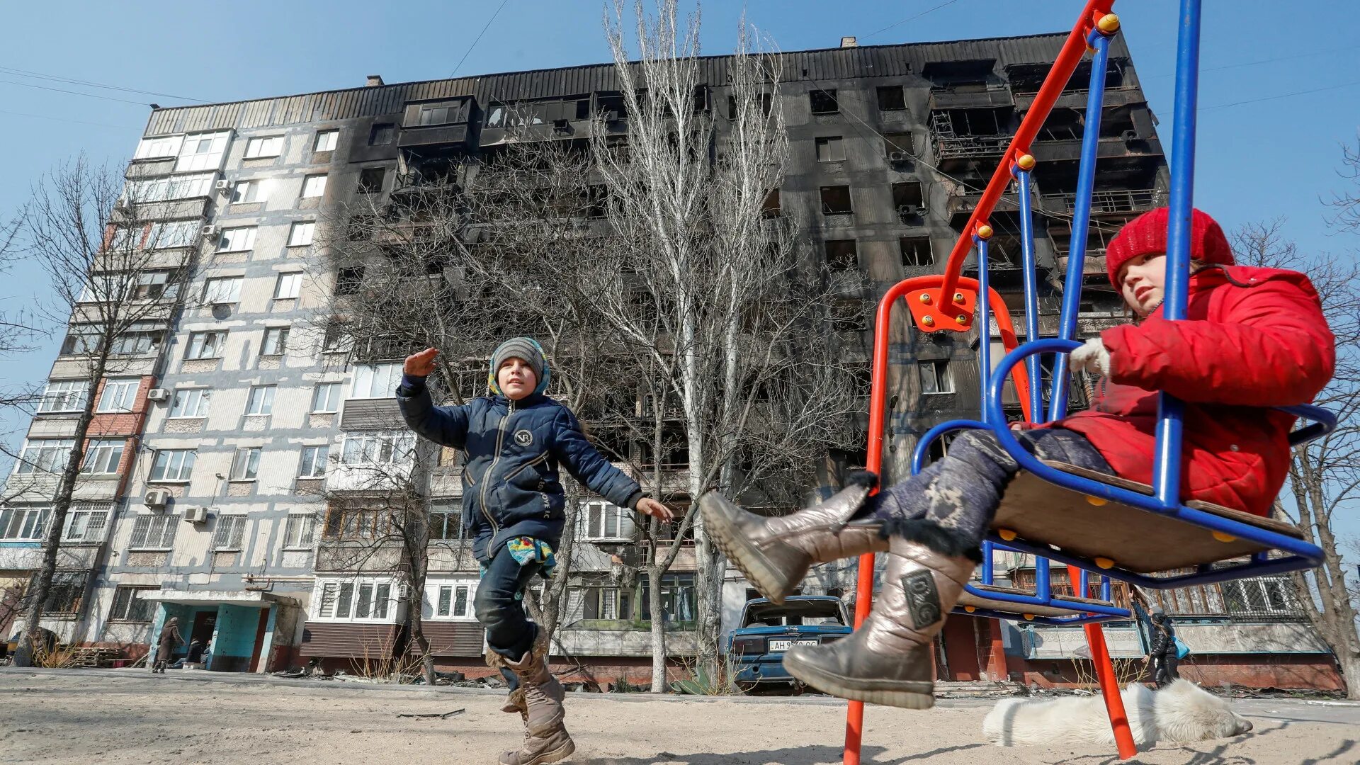 Новости войны 5 апреля. Мариуполь сегодня дети. Донецк после войны.