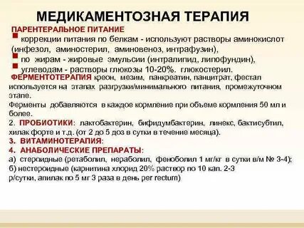 Терапия питанием