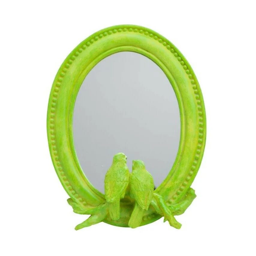 Зеленое зеркало. Зеркало в зеленой раме. Зеркало зеленая рама. Овальные предметы.