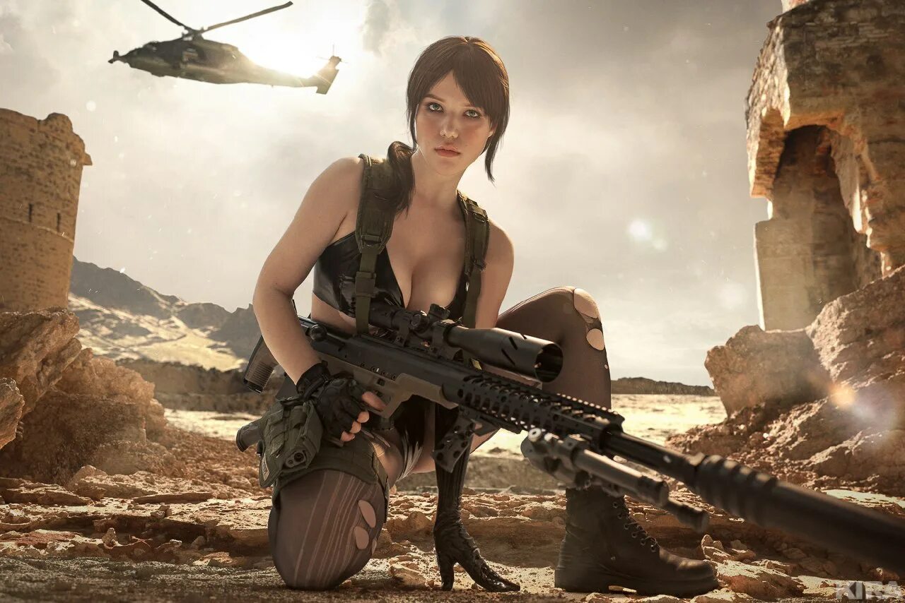 Something quiet. Молчунья MGS 5. Молчунья Metal Gear. Metal Gear Solid 5 the Phantom Pain молчунья. Metal Gear Solid 5 косплей.