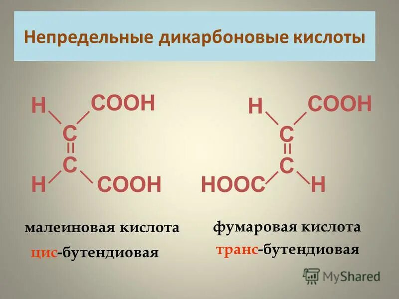 Контрольная по теме карбоновые кислоты