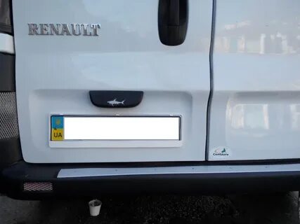 Рамка номера рено