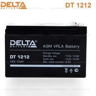 Аккумулятор delta 12в 12ач