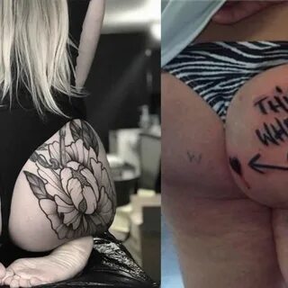 Slideshow buttock tattoo ideas.