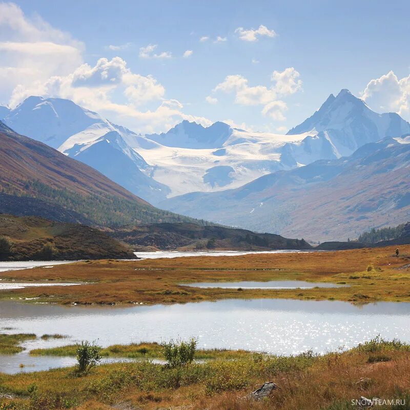 потрясающее фото река кобдо на алтае. южно-алтайский хребет. алтай юг телецкого озера. куехтанарские озера (озеро горных духов). жарки на фоне северо чуйского хребта.