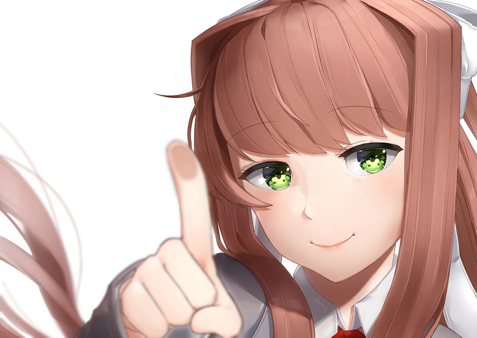 Стим доки доки литературный. DDLC Monika Art.