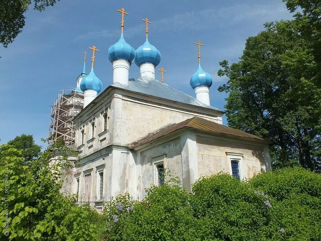 Бабурино Ярославская область Даниловский район. Церковь в с.Бабурино Ярославской. Предтеченская Церковь Бабурино.