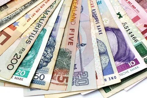 5 разных валют
