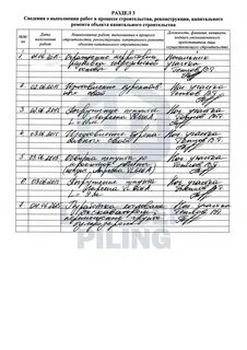 Что писать в журнале производства работ
