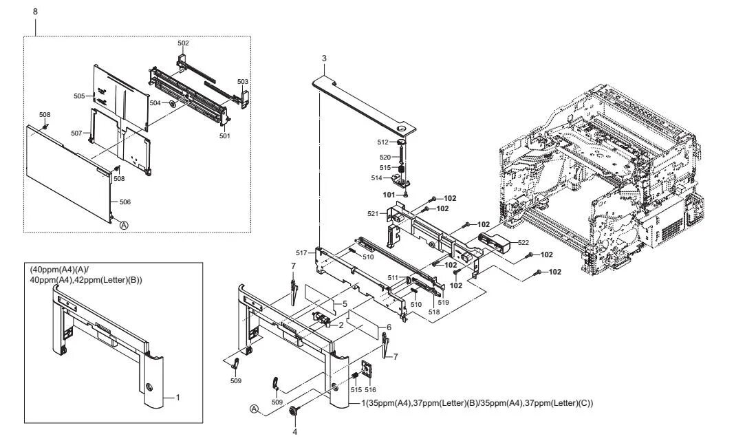 Kyocera service manual. Kyocera 2035dn комплектующие. Kyocera ECOSYS m2640. Датчик лотка Kyocera 2035. 2035dn Kyocera схема.