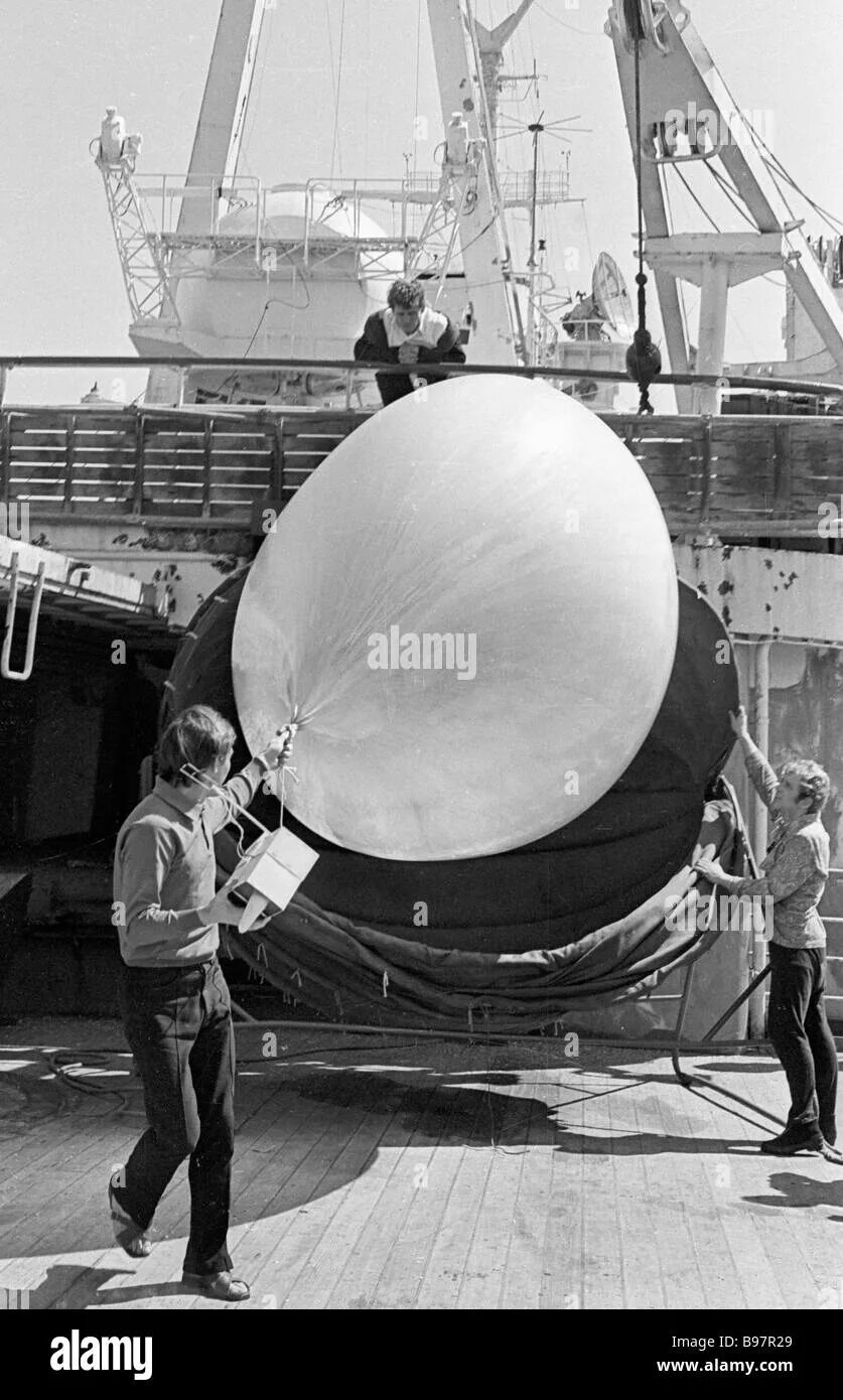 Радиозонд 1930. Молчанов радиозонд. Запуск первого в мире радиозонда для исследования атмосферы.