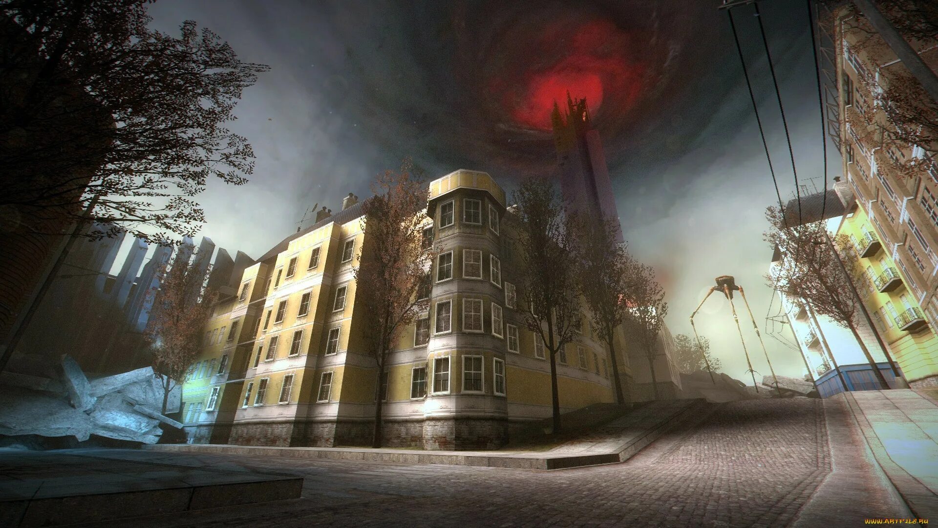 Халф лайф 4. Город 17 half life. халф лайф 2 город 17. халф лайф 2 сити 17. half life улицы сити 17.