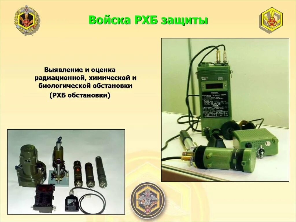 РХБЗ С ВПХР. Приборы войск РХБЗ. Приборы РХБ разведки. Выявление и оценка РХБ обстановки.