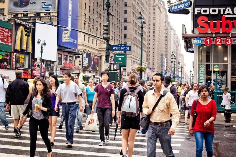 People live in the street