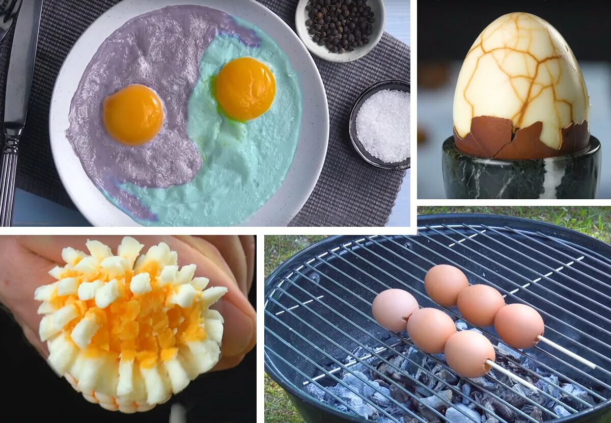 Чем можно начинать яйца. Необычное приготовление яиц. Необычные вареные яйца. Завтрак из вареных яиц. Необычно приготовленные яйца.