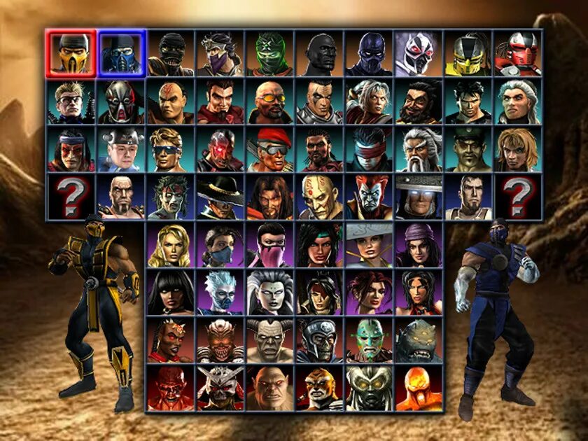 Мортал комбат старая игра. Mortal Kombat: Armageddon игра. Герои Mortal Kombat Armageddon. MK Armageddon персонажи. Мортал комбат игроки имена.