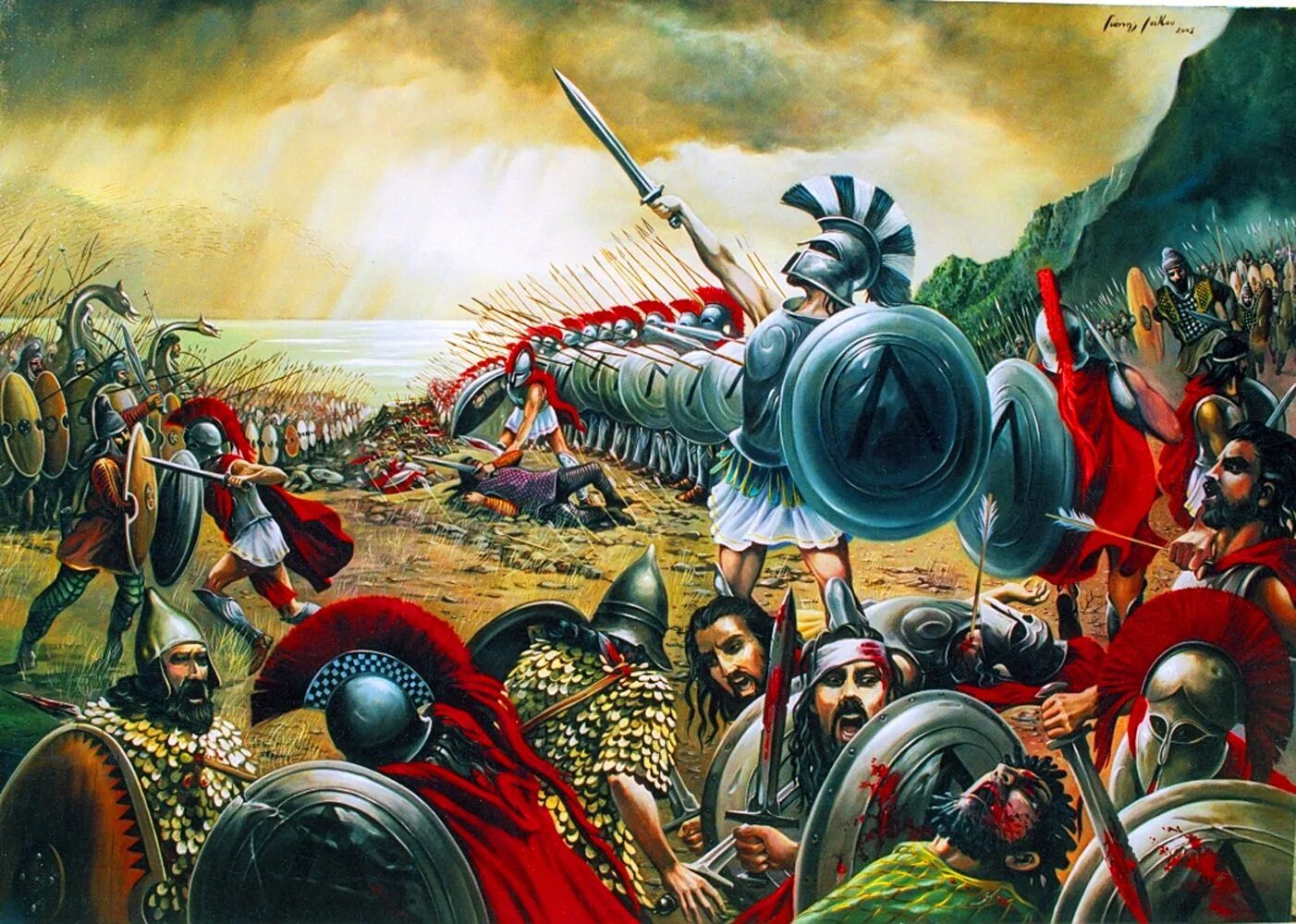 Битва греки против. 300 Спартанцев битва при Фермопилах. Фермопильское сражение 300 спартанцев. Ущелье Фермопилы 300 спартанцев. Битва при Фермопилах в 480 году до н э.
