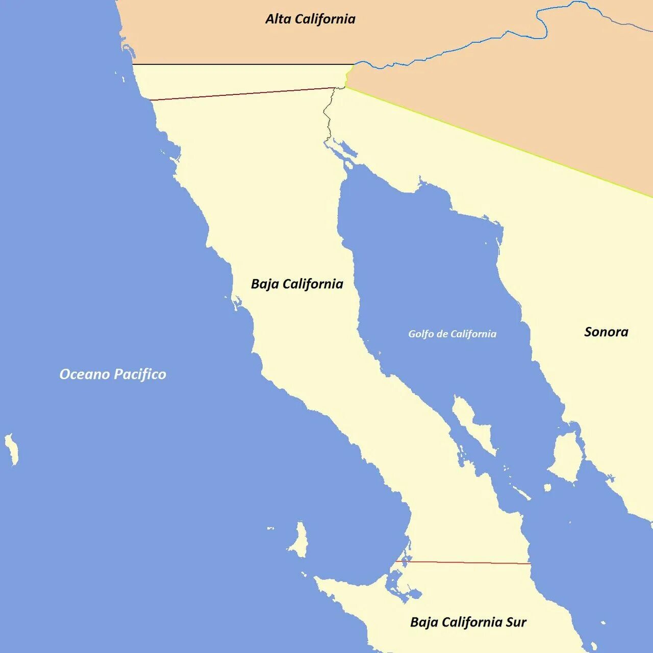 Полуостров калифорния находится на. Штат нижняя Калифорния. Южная нижняя Калифорния. Полуостров Калифорния на карте. Нижняя Калифорния Мексика карта.