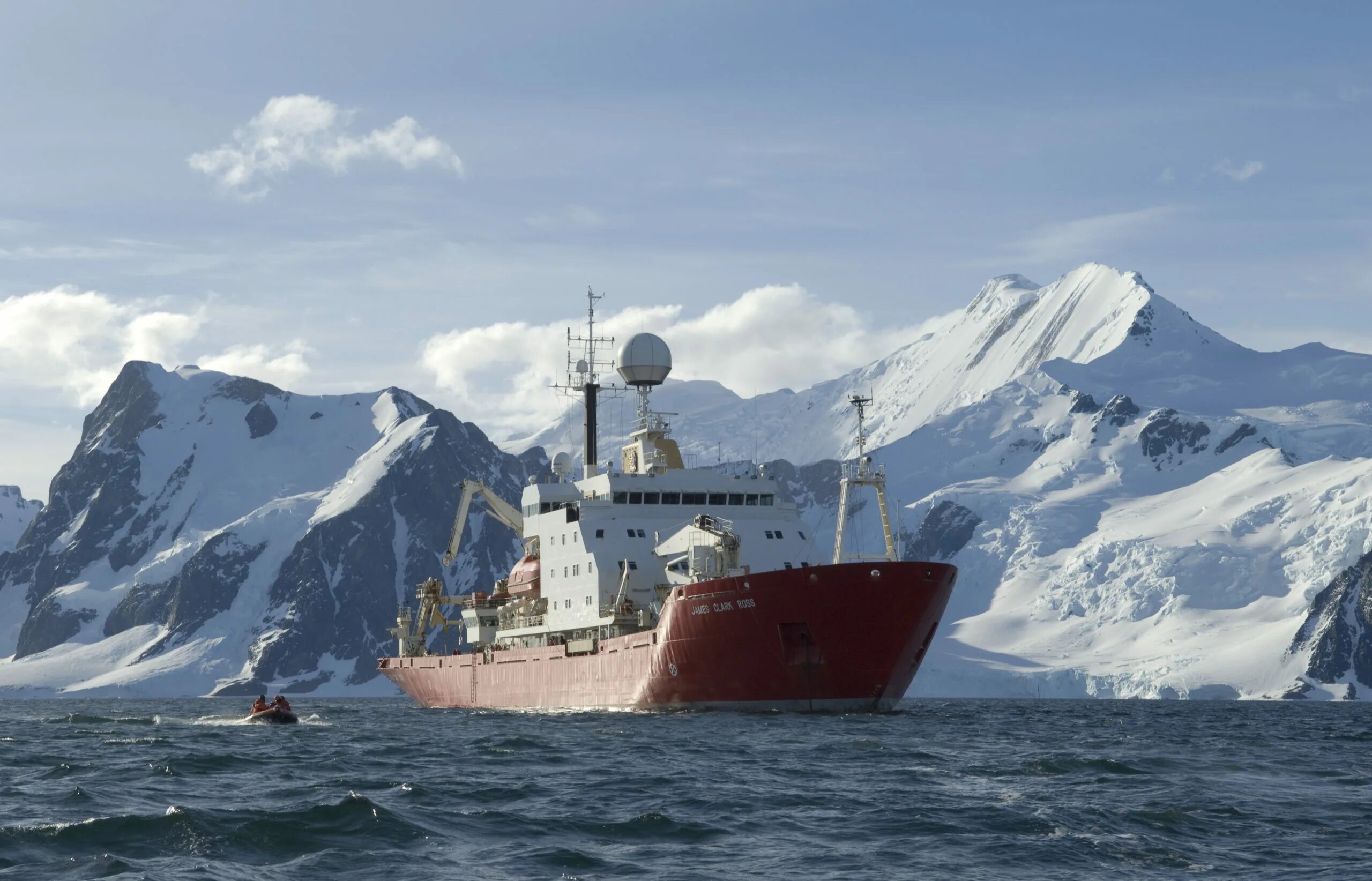 Антарктический научно исследовательский. RRS James Clark Ross.