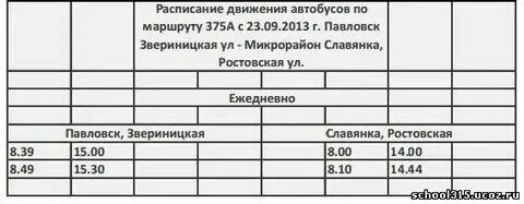 Расписание 325 автобуса павловск колпино завтра