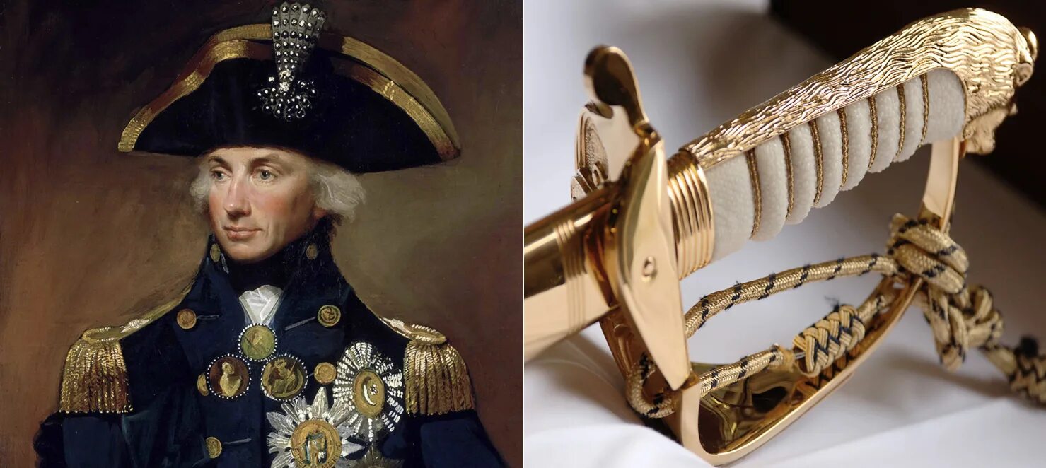 Имя адмирала нельсона 7 букв. Костюм Адмирал Нельсон. Мундир Адмирала Нельсона. Сабля Адмирала Нельсона. Сабля Горацио Нельсона.