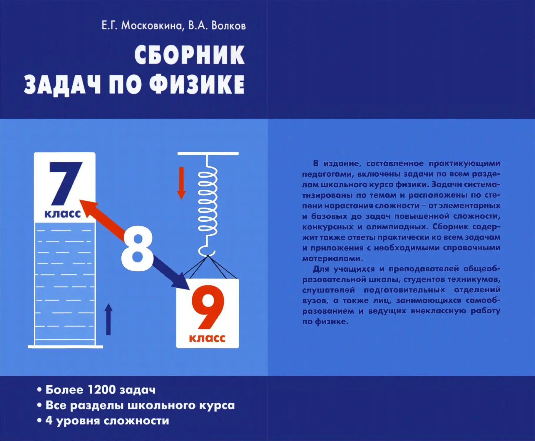 Сборник московкина физика 10 класс. Московкина задач по физике 7-9 класс. Сборник задач по физике 7-9 Московкина Волков. Сборник задач по физике 7 8 9 класс Московкина. Гдз Московкина физика 7-9 класс сборник задач.